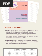 Nosql Database Architecture