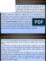 La Narrativa Española de La Democracia. Tendencias, Autores Obras