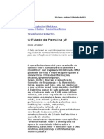 O Estado Da Palestina Já!: Tendências/Debates