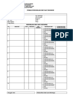 Formulir Rekonsiliasi Saat Discharge