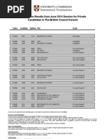 UB Grading Scale Overview | PDF