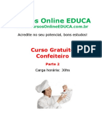 Confeiteiro 02 - Cursos Online Educa