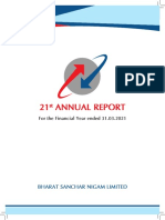 21st English BSNL Annual Report