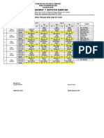 Jadwal PAS Ganjil