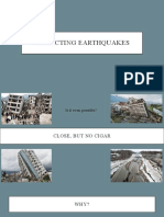 Predicting Earthquakes: Data 512 Final Project Gautam Moogimane