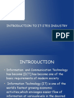 Introduction To It-Ites Industry