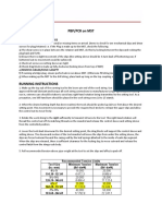 PBP/PCR On MST: Pre Job Preparation/Checks