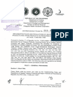 Implementing Rules and Regulations of RA 11346 and RA 11467