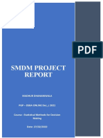 SMDM-Project Report (Madhur Dhananiwala)