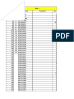 Rate Analysis - SAMPLE