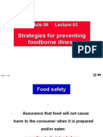 Strategies For Preventing Foodborne Illness