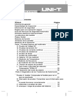 Manual  español multimetro UNII-T UT107 pdf