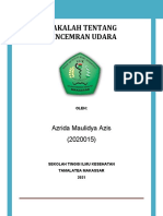 Makalah Pencemaran Udara Azrida Maulidya Azis 2020015