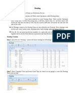 Routing: Routing Creation Step 1: Open Process "Routing", System Will Show Existing List of Routing. Click On New