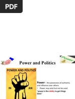 Power and Politics Presentation