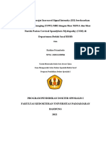 Radityo - Hubungan Derajat ISI berdasarkan T2WI MRI dengan Skor MJOA dan Skor Nurick Pasien CSM 04022022