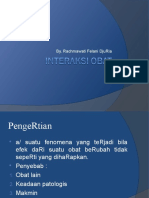 PENGERTIAN INTERAKSI OBAT