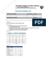 SESION 6 - Ficha de TRABAJO DOMICILIARIO - Programacion