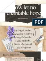 Now Let No Charitable Hope: Elinor Morton Wylie