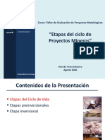 Etapas Proyectos Mineros