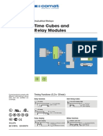 Time Cubes and Relay Modules: Industrial Relays
