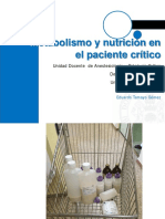 23.metabolismo y Nutrición en El Paciente Crítico