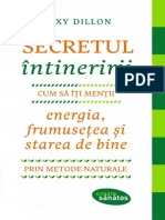 Secretul Întineririi Cum Să Ți Menții Energia, Frumusețea Și ST