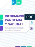 Recomendaciones Pandemia y Vacunación 1