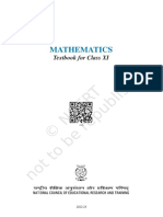 Mathematics: Textbook For Class XI