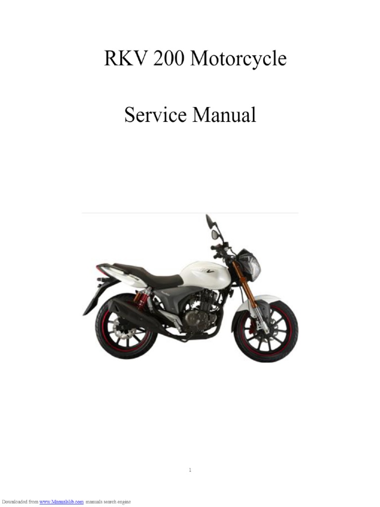 Keeway RKV 2010 | PDF