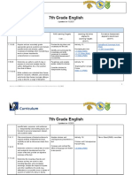 7th Grade English Course Unit 1 Curriculum Document
