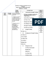 WEEKLY HME PE Strength Training