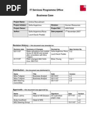Business Case