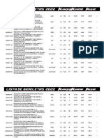 Lista de Precios Bicicleta 17-01-2022