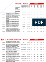 Lista de Precios Zefal 17-01-2022