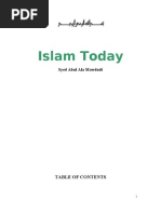 Islam Today: Syed Abul Ala Mawdudi