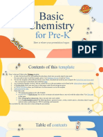 Basic Chemistry For Pre-K by Slidesgo