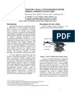 Avionics System For A Small Unmanned Helicopter Performing Agressive Maneuvers