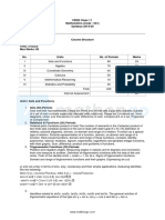 CBSE Syllabus 2019 20 Class 11 Mathematics