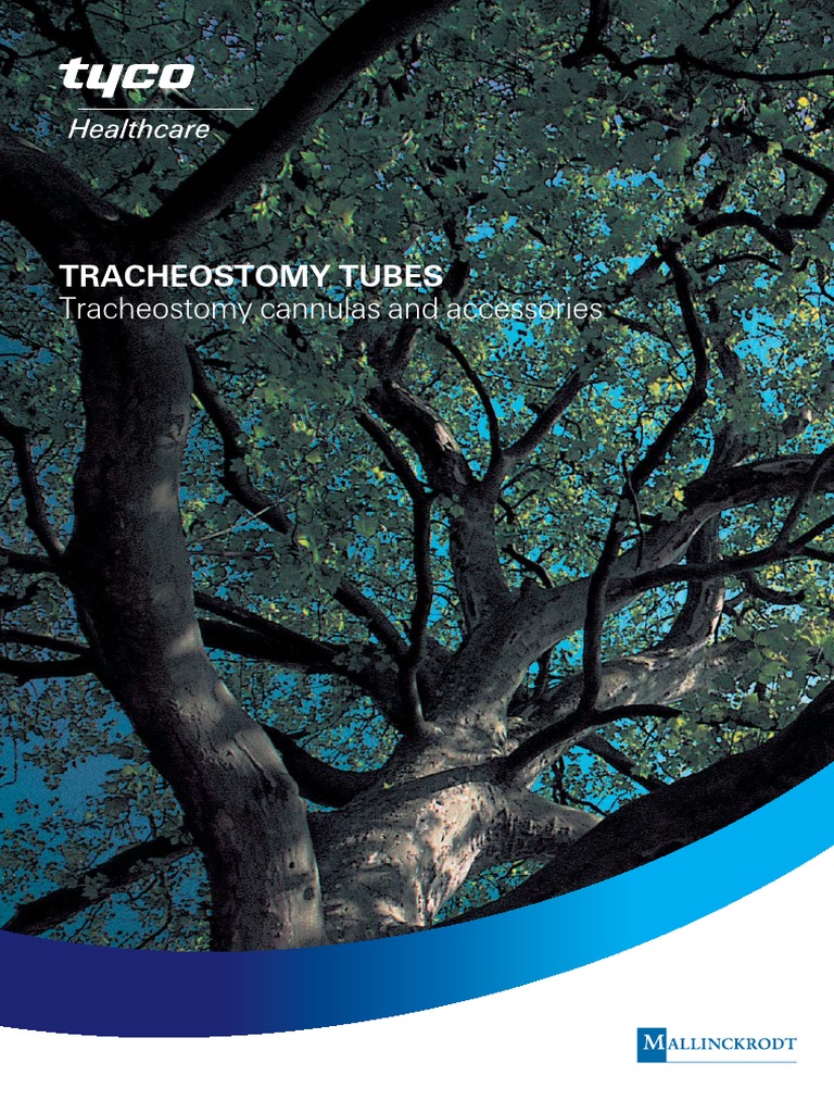 Tracheal Cannulas Catalogue 0906 PDF Medical Specialties Clinical