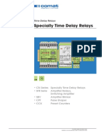 Specially Time Delay Relays