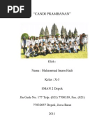 Download SEJARAH CANDI PRAMBANAN by Muhammad Imam Hadi SN57691429 doc pdf