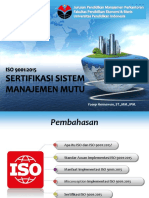 Materi Sertifikasi Sistem Manajemen Mutu