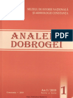 Invalizi de Razboi Constanta ANALELE DOBROGEI Istorie Dobrogeana Seria III An II - 2019