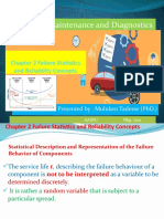 Vehicular Maintenance and Diagnostics: Chapter 2 Failure Statistics and Reliability Concepts