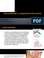 Propiedades y componentes de la saliva