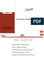 Audit Qualité