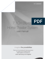 7.1CH Blu-Ray Home Theater System: User Manual