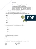 3° Evaluacion Fracciones y Numero Mixtos Como Voy 6°