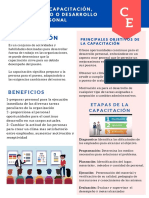 Poster Sobre Proceso de Capacitacion, Entrenamiento o Desarrollo Personal